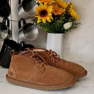 UGG NEUMEL Men's Brown Suede Shoes